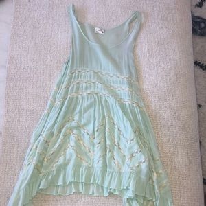 Lace detailed dress